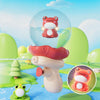 Summer Children Cartoon Bared Water Toys Outdoor Water Play Toys, Style: Frog With Lights Red
