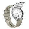 X10 Headphones Smart Watch 1.39 inch Waterproof Bracelet, Support Bluetooth Call / NFC / Heart Rate(Silver)