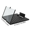 20-inch Pull-out Mobile Phone Screen Amplifier HD Desktop Viewing Mobile Phone Holder(Black)