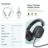 awei AT6 Wireless Bluetooth V5.4 Hi-Fi Stereo Headphones(Black)