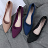 Shallow Mouth Square Head Single Shoes, Size:37(Purple)