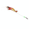 Luminous Shrimp Shape Fishing Lures Artificial Fishing Bait with Hook, Length: 7cm