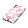 For Huawei P20 Pro Plating Marble Pattern Soft TPU Protective Case(Pink)