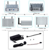 HYSTOU P09B-J4125-4L 8GB DDR4+128GB SSD Industrial Computer Soft Route From 2.5G Multi -Network HTPC Server Mini Console(With UK Adapter)