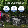 Anti Bark Collar for Dogs - Red, Sound & Vibration, IPX6 Waterproof