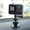 Mini Gimbal Camera Bracket Desktop Mobile Phone Bracket Recorder Car Bracket 1/4 Screw Connector for GoPro