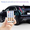 HI.GROOM Car LED Customized Pixel Emoji Lights Bluetooth Remote Control Interactive AI Screen, Style: With Remote Control