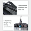 BANGE BG-7529 Convenient Travel Foldable Cosmetic Storage Bag Toiletry Bag With Hook(Black)