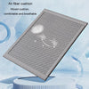 Summer Cattail Woven Cooler Seat Cushion Silk Breathable Chair Cushion, Size: 45x45cm(Blue)