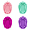 Silicone Makeup Brush Puff Cleaning Pad(Purple)