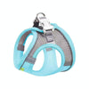 Breathable Mesh Dog Harness, Blue (M) - Reflective & Summer Comfort