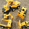 3 PSC / Set Children Simulation Drop-resistant Excavation Engineering Vehicle Toy Set, Random Style Delivery, Size:M