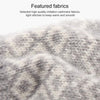 Winter Touch Screen Gloves Women Men Warm Stretch Knit Mittens Imitation Wool Thicken Full Finger Gloves(Kids White)