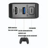 Multi-Function Projection And Charging AC Adapter Base Support Android/PC/Lite For Switch, Specifications:Black+UK Plug