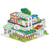 4 PCS 3D Puzzle Toy DIY Intellectual Development Jigsaw Puzzle(1890-D)