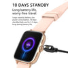 LOANIY Y22 Heart Rate Monitoring Smart Bluetooth Watch, Color: Black