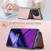 For OnePuls 11 JEEHOOD Magnetic Zipper Horizontal Flip Phone Leather Case(Pink)