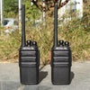 1 Pair RETEVIS RT24 EU Frequency PMR 446/400-470MHz 16CHS Two Way Radio Handheld Walkie Talkie, EU Plug(Black)