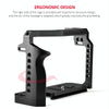 YELANGU C22 YLG0334B Video Camera Cage Stabilizer with Handle for Canon EOS R5/R6 (Black)