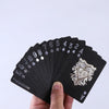 2sets Card Game Bronzing Waterproof Playing Cards