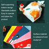 1bag Candy Packaging Bags Baking Biscuit Gift Bags 13.5x22cm(Space Rabbit)
