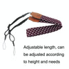 Multi-color Shoulder Neck Strap SLR Retro Camera Shoulder Strap(Rose Pink)
