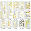 10 PCS Waterproof Hot Stamping Fashion Temporary Tattoo Stickers(VT-317)