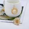 E2002-11 Hat Bamboo Vine Handmade Woven Earrings Bosomia Style Earrings