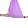 Household Handstand Elastic Stretching Rope Aerial Yoga Hammock Set(Light Purple)