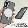 For Samsung Galaxy A26 5G Skin Feel TPU Hybrid PC MagSafe Phone Case(Purple)