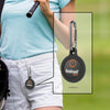For Bushnell Wingman Golf GPS Speaker Remote Control Silicone Cover With Hook(Black)