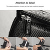 Rhinowalk Bicycle Front Tube Bag Waterproof Mobile Phone Touch Screen Multi-function Bicycle Handlebar Bag(Carbon Fiber Black)