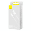 Baseus CALD000502 Dynamic Series 2.4A USB to 8 Pin Fast Charging Data Cable, Cable Length:2m(White)