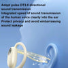 Wireless Hanging Ear Bluetooth Earphone Bone Conduction No In-Ear Open Sports Earphones(White)