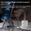 YESIDO CA159 1.2m 27W USB-C / Type-C to 8 Pin Auto Power-off Charging Cable(Black)