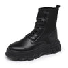 Men Martin Boots High-top Retro Sock Mouth Men Boots, Size: 44(JL-CL7708 Black)