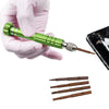 5-in-1 Aluminium Screwdriver Set - Red - Mobile Phone Repair Tool