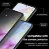 For Samsung Galaxy A56 5G Armor Clear TPU Hybrid PC Phone Case(Matte Black)