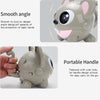 JJR/C V12 Mouse Shape Automatic Mode Bubble Machine, Version:Charging(White)