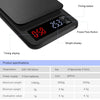 Household Hand-Pushed Coffee Scale USB-Powered Smart Kitchen Scale With Timing, Specification: 10kg/1g