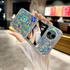 For vivo X Flip Transparent Edge PC Folding Phone Case(Northern Lights)