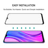 For Xiaomi Redmi 9 Full Glue Full Screen Tempered Glass Film(Black)