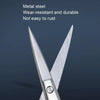 2 PCS Beard Scissors Cosmetic Small Scissors Makeup Small Tools(Pointed Head)