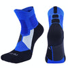 Antibacterial Terry Socks Basketball Socks Men And Women Sports Socks, Size: XL 43-45 Yards(Blue)