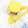 Children Casual Messenger Bag Single-shoulder Coin Chest Bag(Yellow)