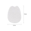 090 Thin Felt Forefoot Pad Anti-wear Shoe Sticker Pads(White)