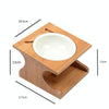 Pet Solid Wood Dining Table Pet Food Bowl Pet Supplies