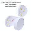 USB Mini Nail Phototherapy Lamp Nail Polish Baking Lamp, Color: Purple