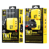 WK WP-U141 67W USB+Double USB-C / Type-C GaN Charger, Plug:UK Plug(Yellow)