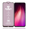 For Xiaomi Redmi Note 8 / Note 8 2021 9H HD Large Arc High Alumina Full Screen Tempered Glass Film